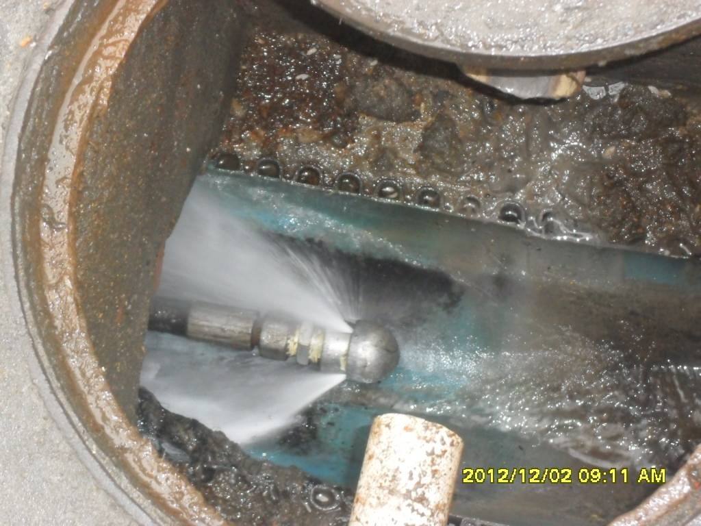 大安镇污水管道高压清洗