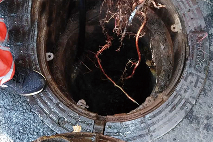 大安镇管道预处理